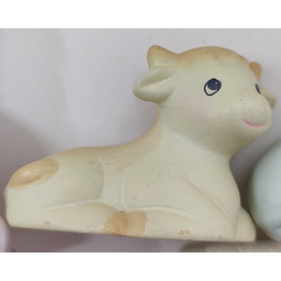 Lot of 9 Russ Berrie Bisque Mini Figurines Vintage Figurine Set Collectible - Picture 11 of 15